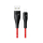 Kabel USAMS  Kabel pleciony U41 lightning 3m 2A czerwony
